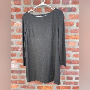 Trina Turk shirt with zipper back in grey